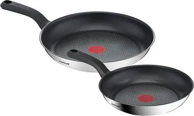 Produktbild von Induktions-Kochgeschirr-Set 24-28cm Edelstahl Antihaft