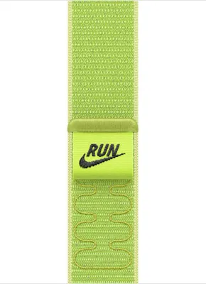 Immagine prodotto di Apple Nike Sport Loop Band Verde Nylon, Poliestere riciclato, Spandex