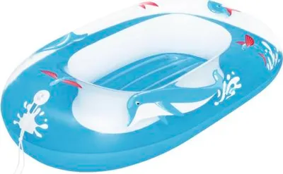 Produktbild von Bestway® Kinder-Schlauchboot Floating Friends™ 102 x 69 cm