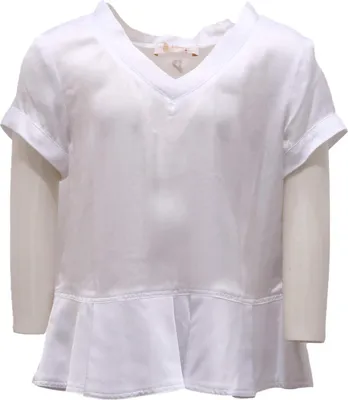 Immagine prodotto di 1180AN blusa bimba DONDUP girl kids shirt