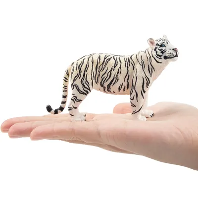Produktbild von Toymany ML00305-2 Weißer Tiger 11,2 cm Wildtiere