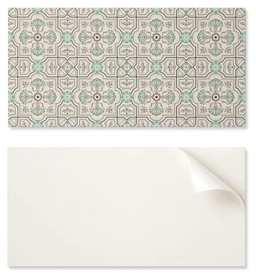 Obrázek produktu pro Samolepicí vinylové panely do kuchyně, rozměr 100x50 cm, s geometrickým vzorem