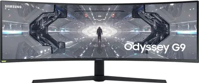 Produktbild von Samsung Odyssey C49G94TSSR 124,5 cm (49 Zoll) 5120 x 1440 Pixel UltraWide Dual Quad HD LED Schwarz, Weiß