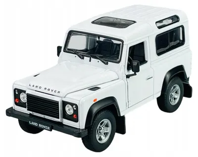 Produktbild von Welly Land Rover Defender Metall-Modell 1:24 Weiß