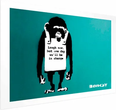 Produktbild von Posterpapier Poster - Evil Monkey 30x21 cm Streetart g-C-0146-ao-a