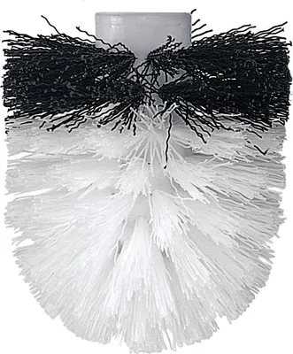 Image de Petite brosse de rechange Wolke noire L x l x h 8,20 x 8,20 x 9,90 cm noire