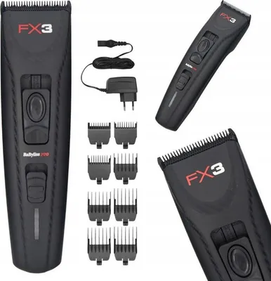 Obrázok produktu pre Babyliss Pro FX3 Black Hair Razor FXX3CBE DLC blade Cordless