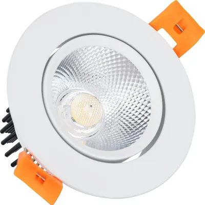 Produktbild von LED Downlight Einbaustrahler 7W Rund COB CRI90 Dimmbar Ausschnitt Ø 70 mm