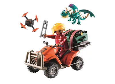 Immagine prodotto di PLAYMOBIL Dragons 71085 Dragons: I Nove Regni - Icaris Quad & Phil