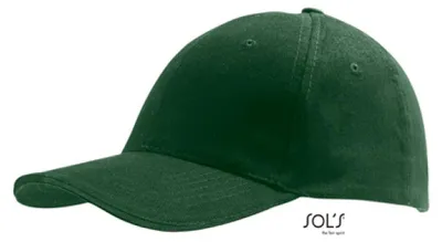 Image de SOLs 88100 | Six Panel Cap Buffalo / Casquette / Bonnet / Chapeau - Couleur : Bottle Green - Taille : One Size