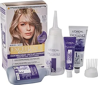 Image de EXCELLENCE COOL Colorant #8,11-blond cendré clair 192 ml