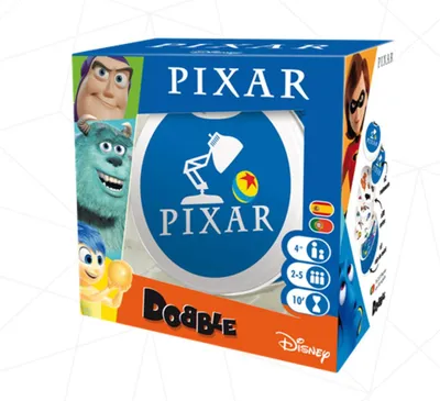 Produktbild von Zygomatic Dobble Pixar | Action- und Reflexionskartenspiel | ab 6 Jahren | 2 bis