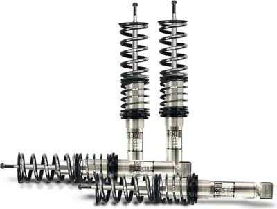 Imagen del producto de Sistema de suspensión roscado de doble tubo H&R para VW Golf II 19E tracción trasera, modelo 08/83- y para VW Golf III Cabrio