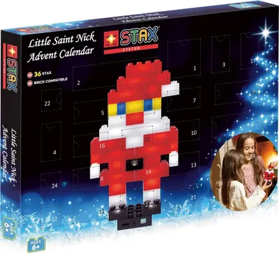 Produktbild von OPEN BRICKS 38123793 STAX System Weihnachtsbaum-Adventskalender