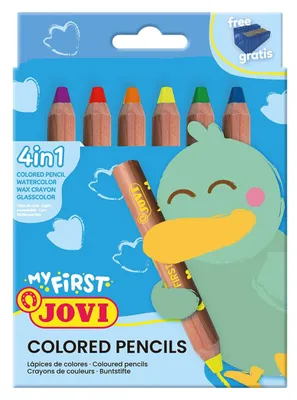 Obrázok produktu pre Jovi Baby Multi Pencil Sada akvarelových ceruziek 1 ks