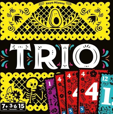 Obrázok produktu pre Asmodee Trio, Kartová hra, Dedukcia, 7 rok / roky, 15 min, Rodinná hra
