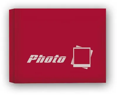 Zdjęcie produktu dla ZEP Insta Mini wsuwany album na 40 zdjęć 5,3x8,5 cm czerwony