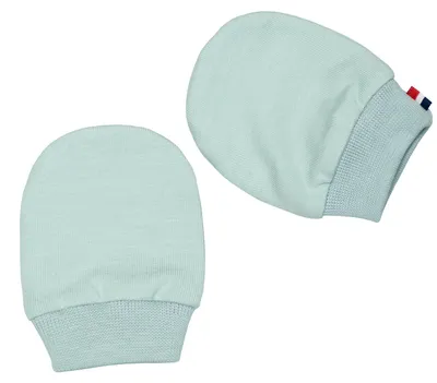 Produktbild von Babyfäustlinge Jeanne - Naissance - Grun | by SEVIRA KIDS