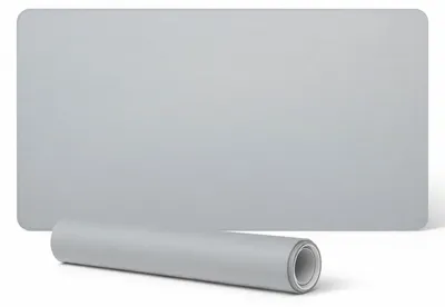 Produktbild von Rutschfeste Schreibtischunterlage mit Muster, grau, 100 x 50 cm