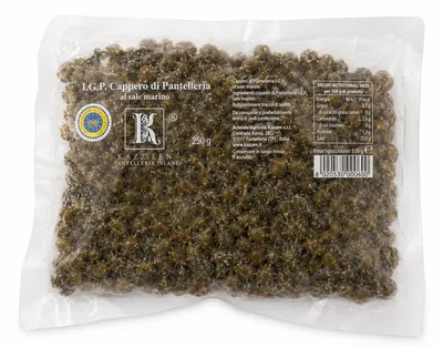 Immagine prodotto di Capperi sotto| Gli originali di Pantelleria IGP | Kazzen, Sicilia | 250g, Immagine generata dall'IA