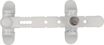 Image de Entrebâilleur bouton poussoir Airlock L6 SOCONA - Blanc - L6