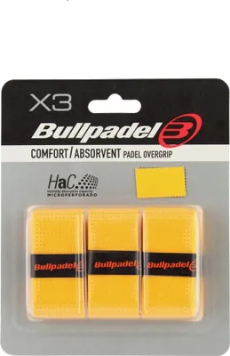 Obrázok produktu pre Bullpadel Padelgrip Overgrip Gelb 3er Pack