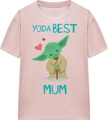 Obrázok produktu pre Star Wars - Tričko "Najlepšia mama" pre ženy, Deň matiek TV25274 (XL) (Ružová)