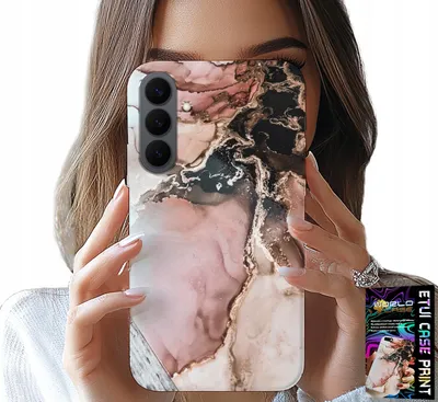 Produktbild von Etui Do Samsung Galaxy S26 - Elegancki Marmurek Modne Wzory + Szkło