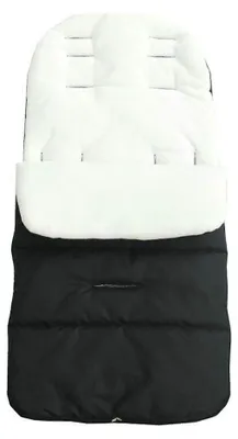 Imagen del producto de Saco de pies cálido para cochecitos, resistente al viento, multifuncional, de tamaño universal, ideal para paseos en invierno