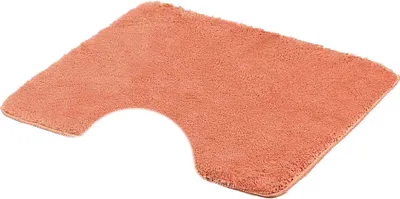 Image de ETÉREA® Microfibre Tapis de salle de bain Tapis de WC 50x50cm VICKY Coral [RÉSISTANT & LAVABLE] - Tapis de bain à séchage rapide - Tapis de douche - Bathroom Mat - Tapis de bain lavable - Chemin de bain Tapis salle de bain