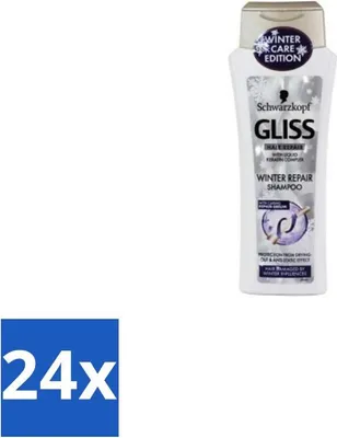 Obrázek produktu pro Schwarzkopf - Gliss Kur - Šampon - Keratin - obnova vlasů - 250 ml - hodnotné balení - 24 kusů