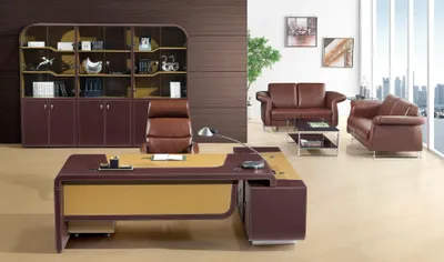 Produktbild von Leder Chesterfield-Sofa modern in Schwarz