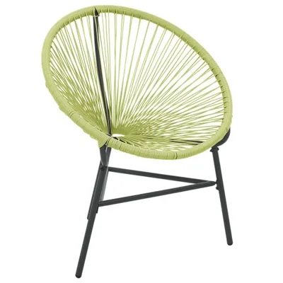 Immagine prodotto di vidaXL Acapulco sedia da giardino in rattan verde