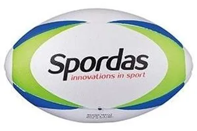 Image de Megaform : Ballon de rugby en jouet, taille maximale 4, pour le sport et les jeux