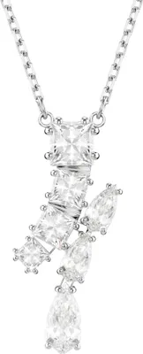 Produktbild von Swarovski Halskette Damen Matrix Anhänger Weiß 5700420