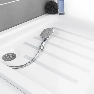 Imagen del producto de Cinta antideslizante Wenko para ducha o bañera, 5 metros de longitud, unidades restantes