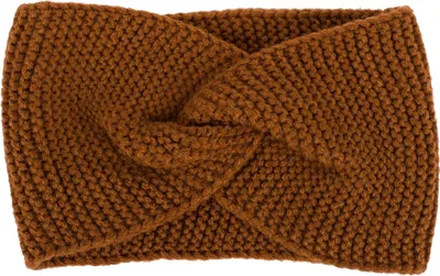 Produktbild von styleBREAKER Damen Feinstrick Stirnband mit Twist Knoten, Krausstrick Muster, warmes Winter Haarband, Headband 04026054