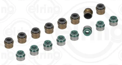 Produktbild von ELRING Ventilschaftdichtung-Satz 482.280 passend für MERCEDES-BENZ C-Klasse Limousine (W204) 9,7mm FPM (Fluor-Kautschuk) 8,8mm 12,2mm