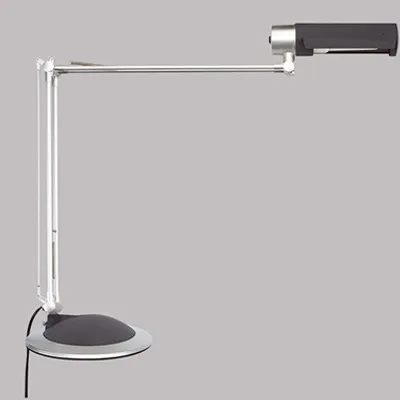 Obrázek produktu pro Stolní lampa MAUL MAULoffice E27 LED 3 000 K stojan s objímkou stříbrná