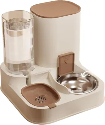 Produktbild von 2-in-1 Futter- und Wasserspender für Katzen und Hunde – Automatischer Futter- und Wasserspender