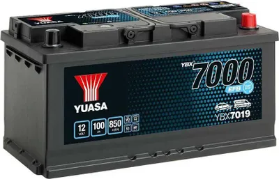 Produktbild von YUASA YBX7000 Starterbatterie 12V 100Ah 850A/EN Batterie