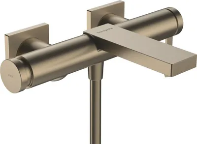 Zdjęcie produktu dla hansgrohe Tecturis E jednouchwytowa bateria wannowa, 2 wylewki, 213 mm, natynkowa, 73420140