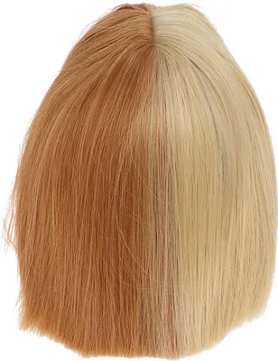 Obrázok produktu pre Bangs parochne svetlo tmavohnedé rovné vlasy Cosplay Halloween strana syntetické parochne pre ženy (svetlo hnedá tmavohnedá )