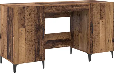 Image de Bureau Bois ancien 140 x 50 x 75 cm Bois d'ingénierie