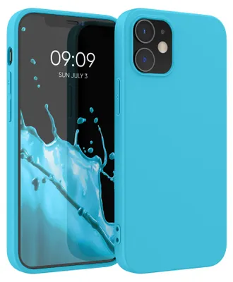 Produktbild von kwmobile Handyhülle für Apple iPhone 12 / iPhone 12 Pro Hülle - TPU Case - Kabelloses Laden - Schutzhülle Cover in Cool Glacier