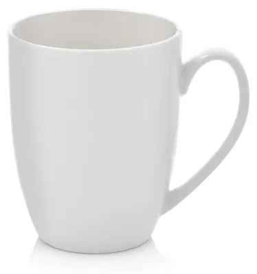 Obrázok produktu pre DUKA – šálka na kávu, porcelánová šálka, hrnček na kávu – EVERYDAY DUKA, hrnček 350 ml, biela farba