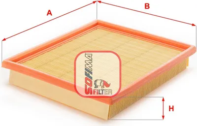 Produktbild von Luftfilter SOFIMA S 4310 A für FIAT Strada Pickup (178) Filtereinsatz