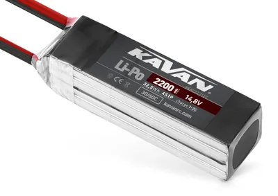Produktbild von Kavan 2200mAh/14 8V 30/60C Modellbauakkus