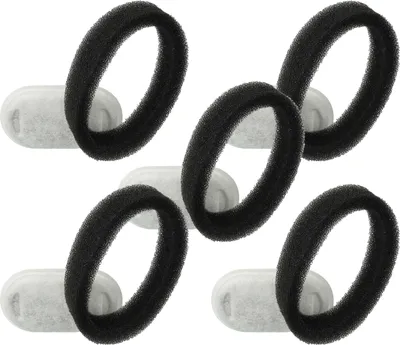Produktbild von vhbw 5x Filter kompatibel mit Petlibro Trinkbrunnen für Katzen, Hunde - Filterelement + Pumpenfilter