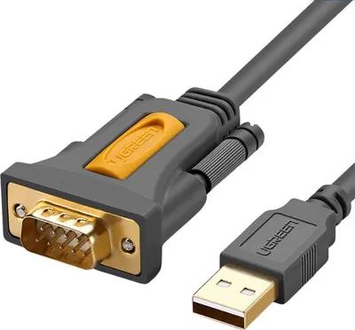 Image de Câble USB vers DB9 RS-232 UGREEN, 1m (noir)